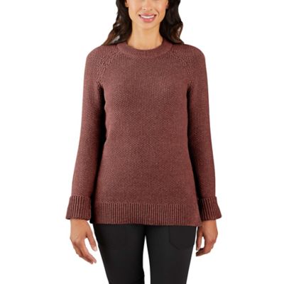 womens crew neck pullover