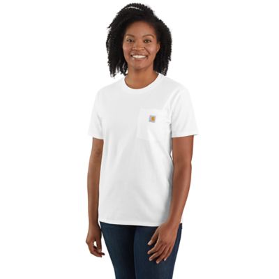 Image showing  Women's K87 Loose Fit Heavyweight Short-Sleeve Pocket T Shirt