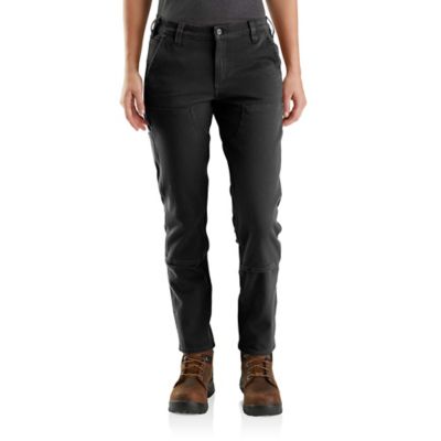 Carhartt Women's Straight Fit Mid-Rise Double Front Pants at