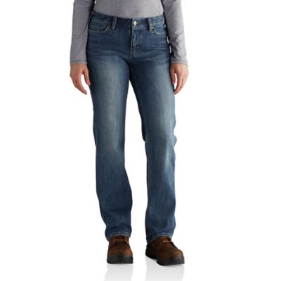 Carhartt Women's Rugged Flex Original Fit Mid-Rise Blaine Jeans