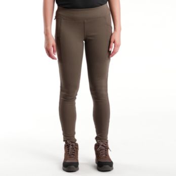 Carhartt Youth Fitted Utility Leggings for Girls in Brown, CK9466-D15-CBRN  - M / Carhartt brown