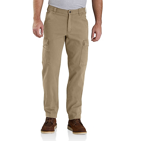 Wrangler Men's and Big Men's Relaxed Fit Cargo Pants With Stretch 