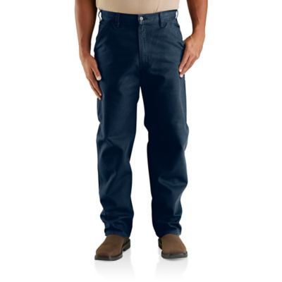 Image showing  Men's Loose Fit High-Rise Washed Duck Work Dungaree Pants