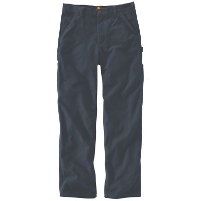 Carhartt Men's Loose Fit High-Rise Washed Duck Work Dungaree Pants