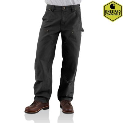 Carhartt Men's Loose Straight Washed Duck Double-Front Dungaree