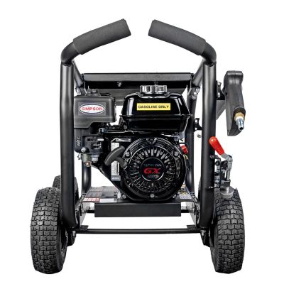 Image showing 6 th SIMPSON 3,600 PSI 2.5 GPM Gas Cold Water SuperPro Roll-Cage Pressure Washer with Honda GX200 Engine and Triplex Plunger Pump