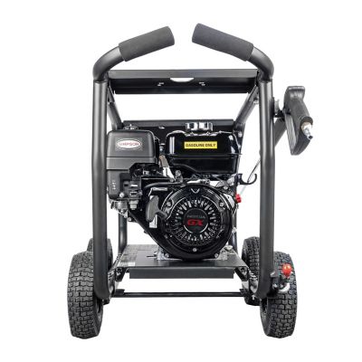 Image showing 6 th SIMPSON 4,000 PSI 3.5 GPM Gas Cold Water SuperPro Roll-Cage Pressure Washer, Triplex Plunger Pump, Honda GX270 Engine, 49-State