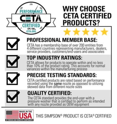 Image showing  4,400 PSI 4 GPM Gas Cold Water SuperPro Roll-Cage Pressure Washer, Triplex Plunger Pump, Honda GX390 Engine, 49-State