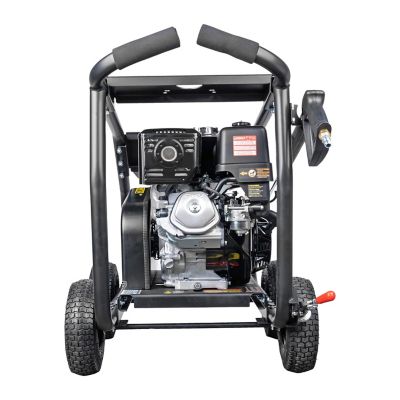Image showing 6 th SIMPSON 4,200 PSI 4 GPM Gas Cold Water SuperPro Roll-Cage Pressure Washer, Triplex Plunger Pump, Honda GX390 Engine, 49-State