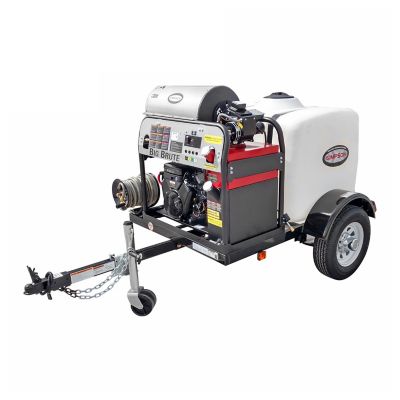 SIMPSON 4,000 PSI 4 GPM Gas with E-Start Hot Water Pressure Washer with COMET Pump and VANGUARD V-Twin Engine