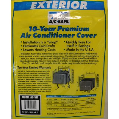 A/C Safe Exterior Cover for Medium Window Air Conditioners