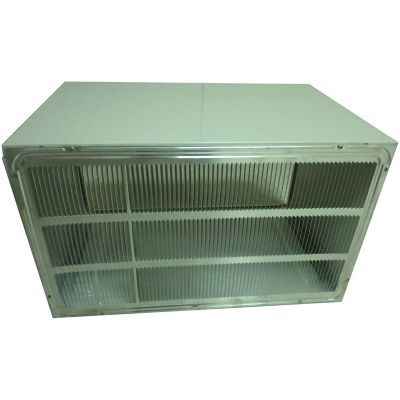 Image showing  26 in. Wall Sleeve/Stamped Aluminum Rear Grille for Thru-the-Wall Air Conditioners