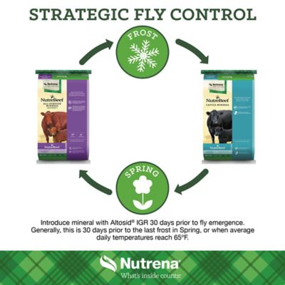 Image showing  All-Purpose Cattle Mineral Supplement with Fly Control, 50 lb.