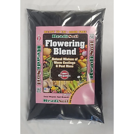 Readi-SOIL 1 sq. ft. Flowering Blend Total Organic Soil Remedy