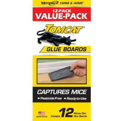 Tomcat Mouse Glue Boards, 12-Pack