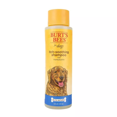 Burt's Bees Soothing Honeysuckle Scented Shampoo for Dogs 16 oz. Hot Spot & Itch Relief