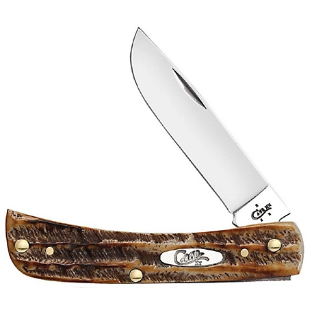 Case Cutlery 2.8 in. Case 6.5 BoneStag Sod Buster Jr. Pocket Knife
