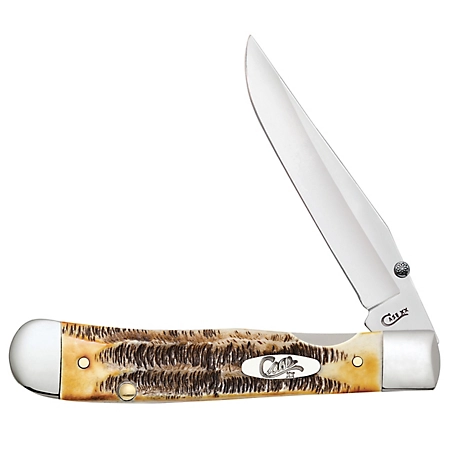 Case Cutlery 3.3 in. Kickstart Case 6.5 BoneStag TrapperLock Pocket Knife,  65315 at Tractor Supply Co.