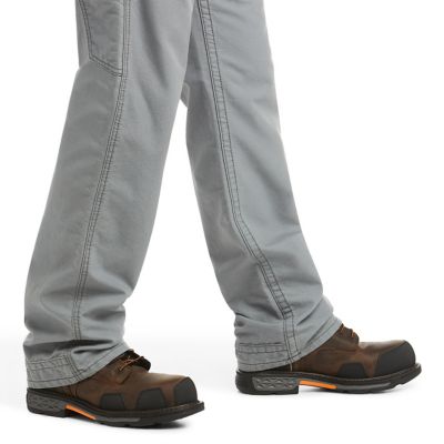 Image showing 3 th Ariat Men's FR Flame-Resistant Relaxed Fit M4 Workhorse Bootcut Work Pants