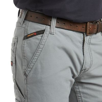 Image showing 1 th Ariat Men's FR Flame-Resistant Relaxed Fit M4 Workhorse Bootcut Work Pants