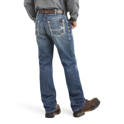 Image showing  Men's Relaxed Fit Mid-Rise FR M4 Ridgeline Bootcut Jeans