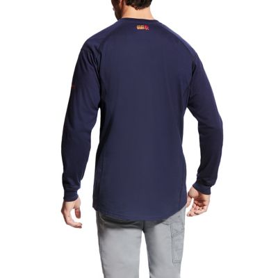 Image showing 1 th Ariat Men's FR Air Henley Long-Sleeve Work Shirt