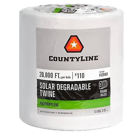 CountyLine 20,000 ft. Solar Degradable Baler Twine at Tractor Supply Co.