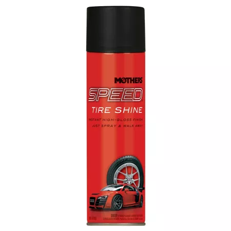 Mothers 15 oz Speed Tire Shine Aerosol Spray Tire & Wheel Care