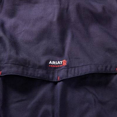 Image showing 3 th Ariat Men's FR Flame-Resistant Solid Vent Long-Sleeve Work Shirt