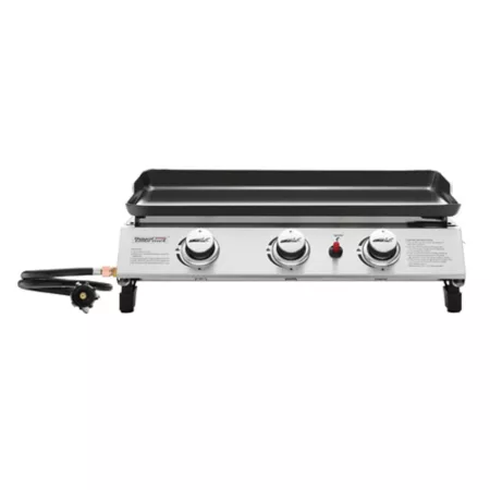 Royal Gourmet 3-Burner Portable Propane Gas Outdoor Tabletop Grill with PVC Cover 26 400 BTU Portable Grills