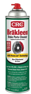 CRC Brakleen Brake Parts Cleaner, 50 State Formula, 14 oz.