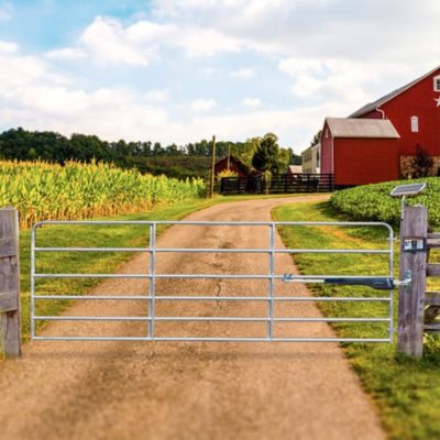 Image showing  Single Swing Light-Duty Gate Opener for Gates Up to 12 ft. L or 300 lb.