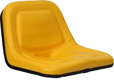 Image showing  Deluxe High-Back Steel Pan Seat, Yellow