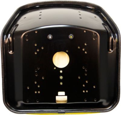 Image showing  Deluxe High-Back Steel Pan Seat, Yellow