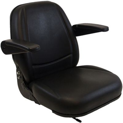 Black Talon High-Back Seat, Black, Vinyl