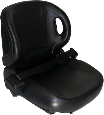 Black Talon High Pro-Industrial Seat, Black, Vinyl