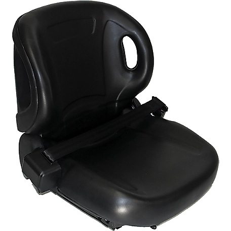 Black Talon High Pro-Industrial Seat, Black, Vinyl