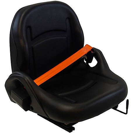 Black Talon Universal Industrial Tractor Seat, Black