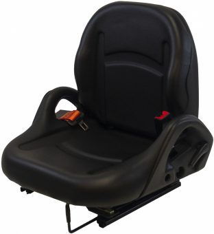 Image showing  23 in. Universal Industrial Tractor Seat, Black