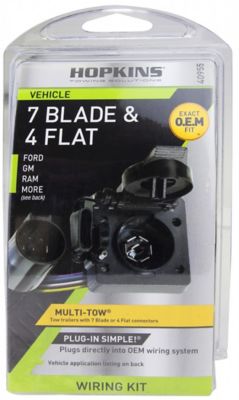 Image showing  7:4 Multi-Tow Connector for Ford/Chevrolet/GMC, CA Prop 65 Compliant