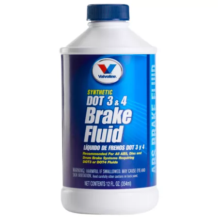 12 oz Valvoline DOT 3/4 Synthetic Brake Fluid Brake Fluids