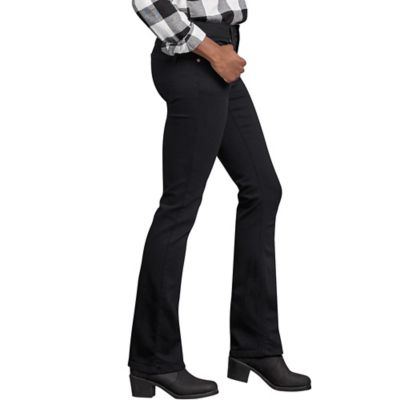 Image showing  Women's Stretch Fit Mid-Rise Perfect Shape Bootcut Denim Jeans