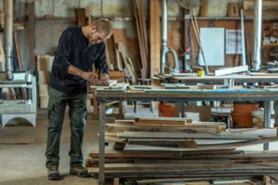 Image showing  Long-Sleeve Heavyweight Henley T-Shirt