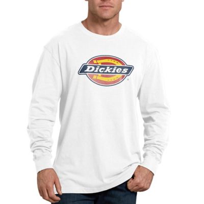Dickies Men's Long-Sleeve Regular Fit Icon Graphic T-Shirt