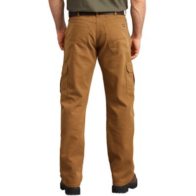 Image showing 1 th Dickies Men's Classic Fit Mid-Rise Duck Cargo Work Pants