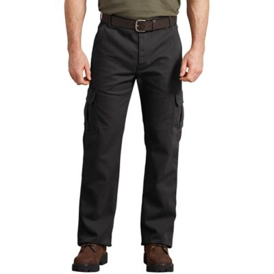 Dickies Men's Classic Fit Mid-Rise Duck Cargo Work Pants