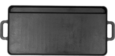 Image showing  14 in. x 28 in. 2-Sided Cast Iron Griddle