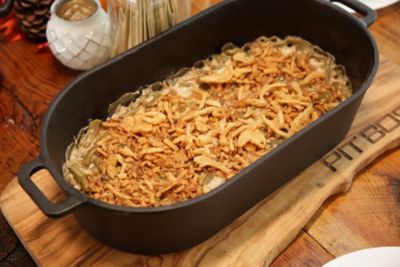 Image showing 5 th Pit Boss 6 qt. Cast Iron Roaster with Griddle Lid, 2 pc.