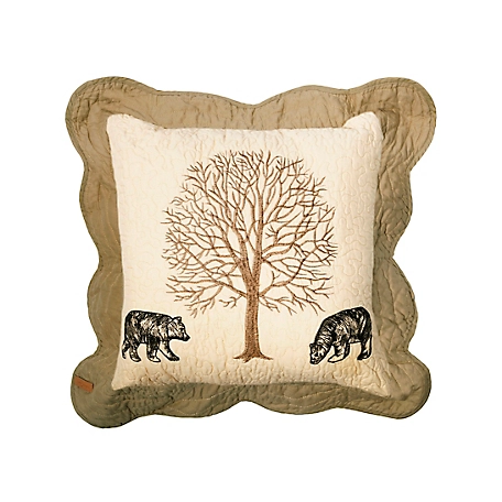Donna Sharp Bear Creek Bears Decorative Pillow