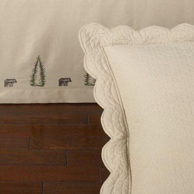 Donna Sharp Bear Creek Bed Skirt, Queen